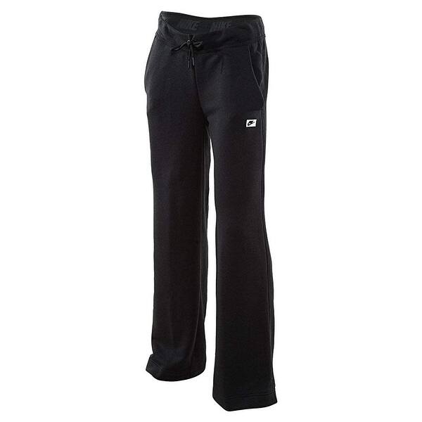 Shop Nike Women S Loose Modern Sport Casual Sweatpants Black Size