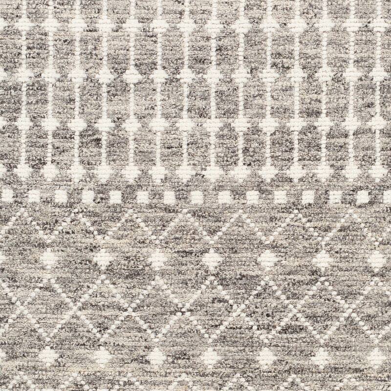 Vijay Handmade Bohemian Geometric Wool Area Rug