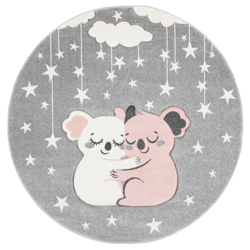 SAFAVIEH Carousel Kids Iana Koala Hug Rug
