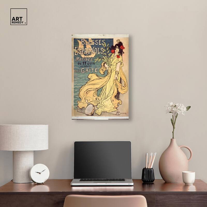 Spanish Dance Canvas by Art Remedy, Gallery Wrapped