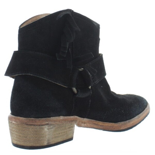 suede ankle boots low heel