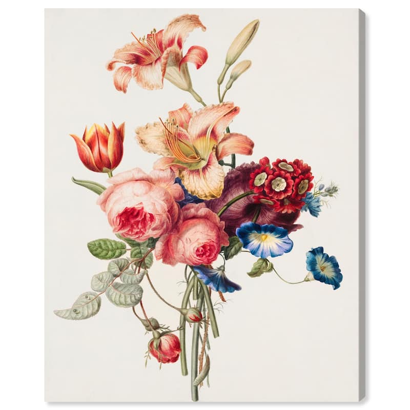 Bouquet 1820 Canvas by Art Remedy, Gallery Wrapped - 36" x 45"