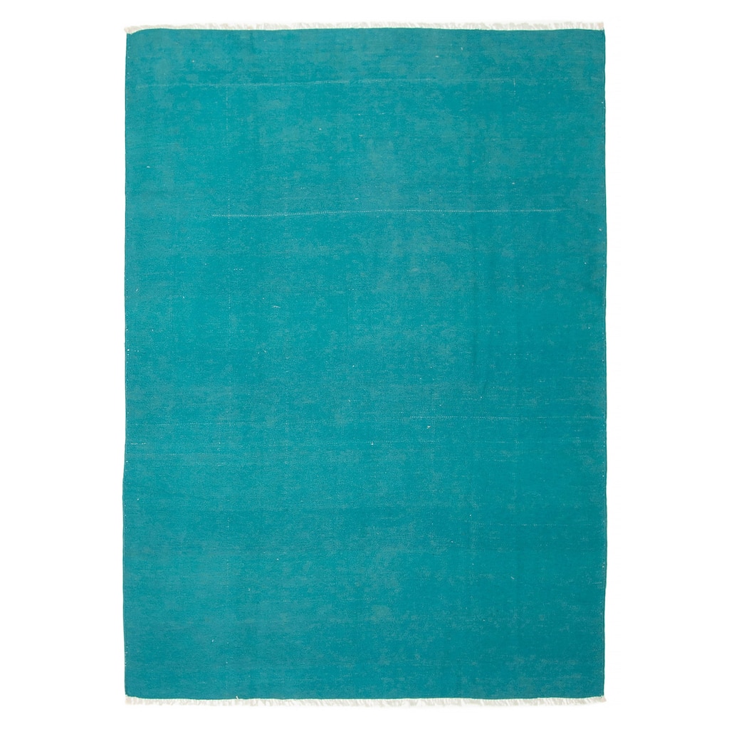 Ankara FW Teal Kilim 5'11" x 8'0" - 5'11 x 8'0