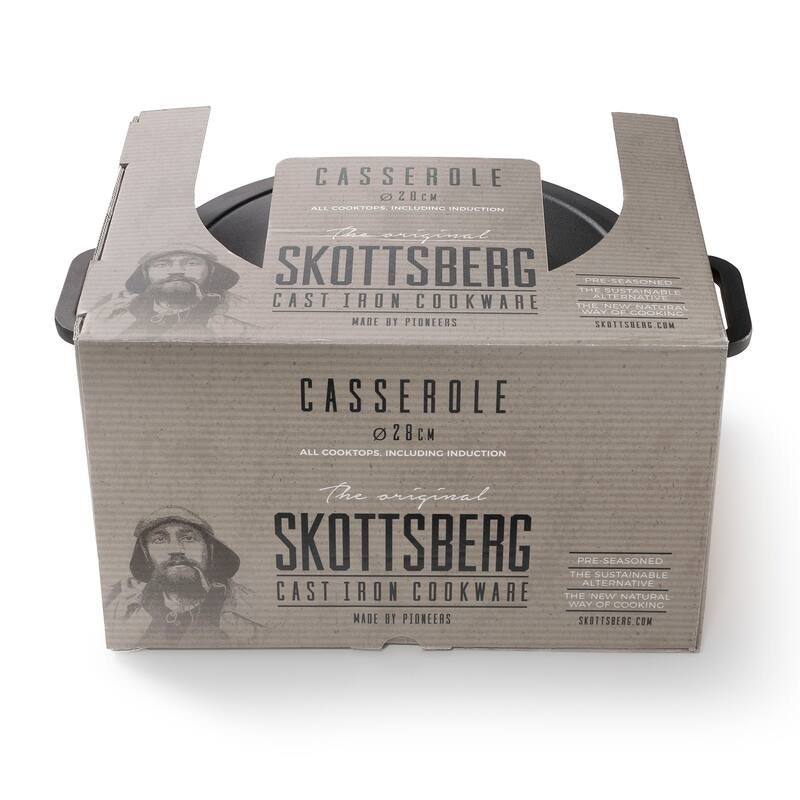Skottsberg 3 Squart Cast Iron Casserole