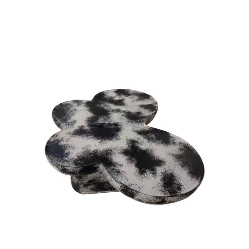 Butterfly-Inspired Coffee Table Low Height Profile End Table