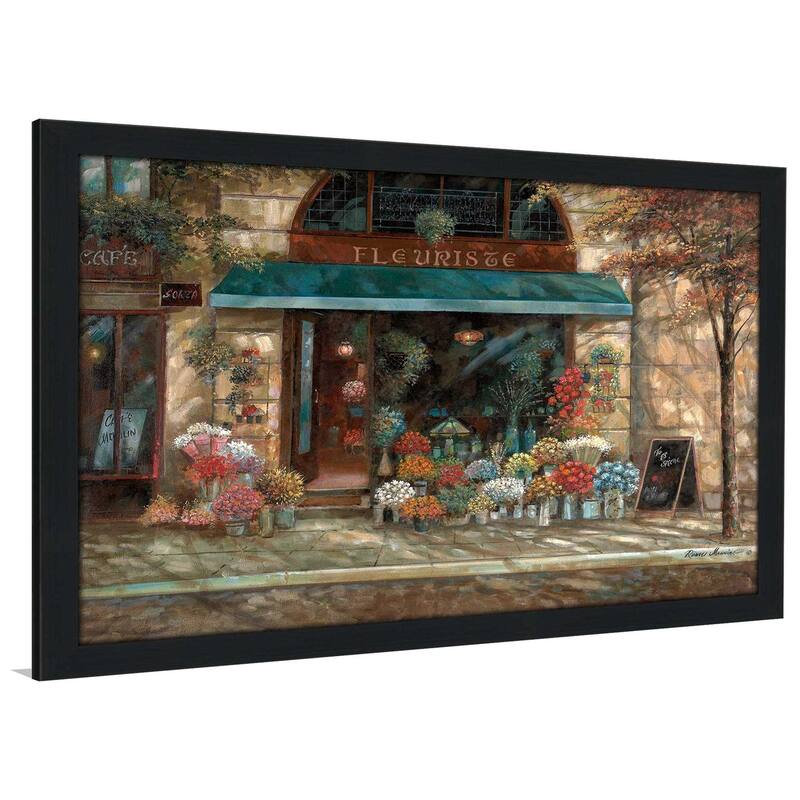 "Fleuriste Revisited" by Ruane Manning Print on Acrylic.