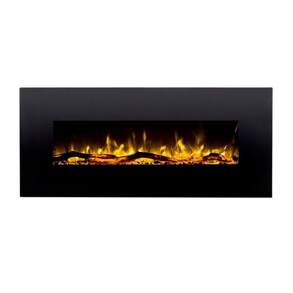 Shop Regal Flame Ashford 50 Black Ventless Heater Electric Wall