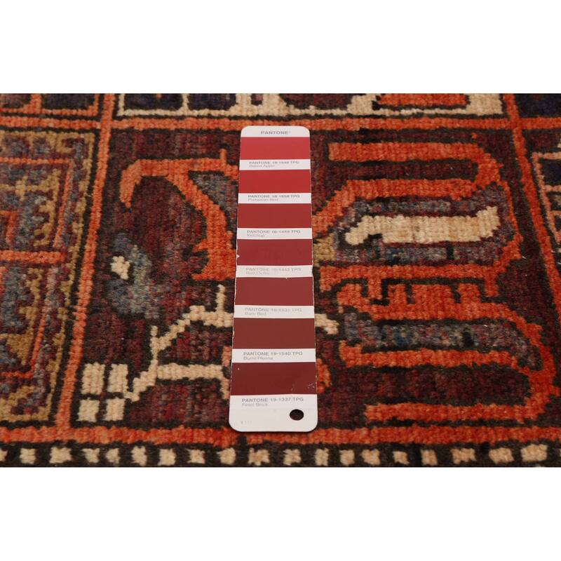 ECARPETGALLERY Hand-knotted Kayseri Vintage Red Wool Rug - 5'2 x 9'8