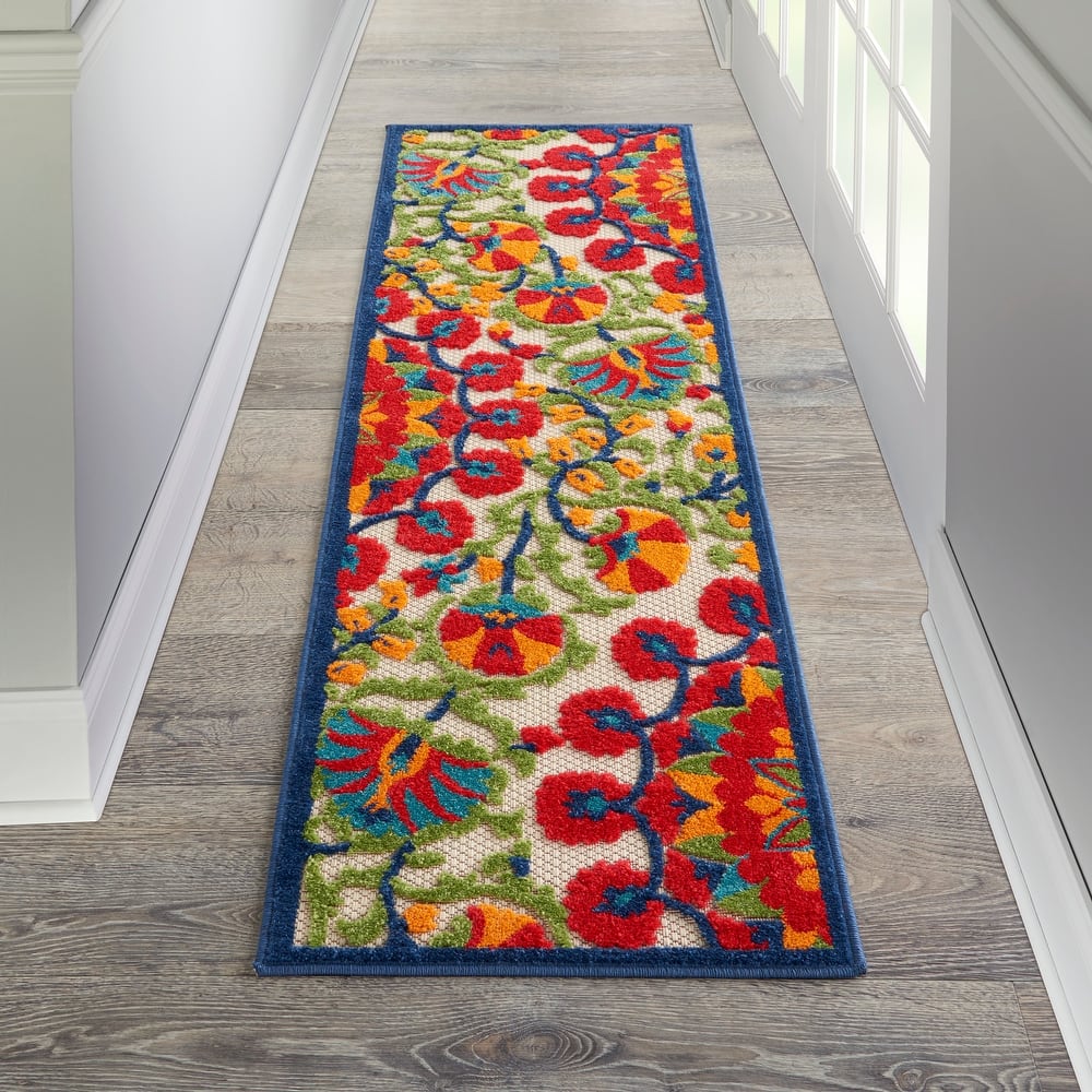 Lanikai Floral Indoor/ Outdoor Area Rug by Havenside Home