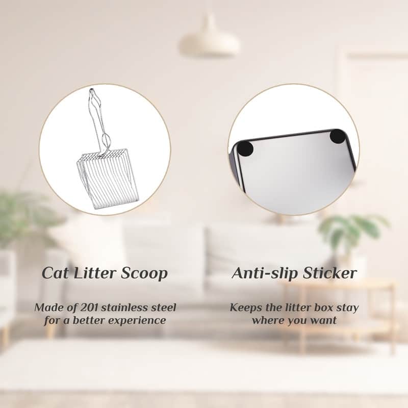 Stainless Steel Cat Litter Box