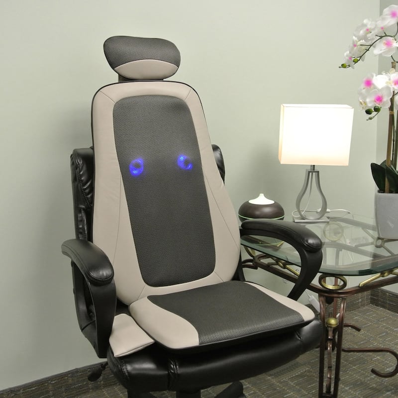 Carepeutic Op-Comfort Shiatsu and Rolling Massage Cushion