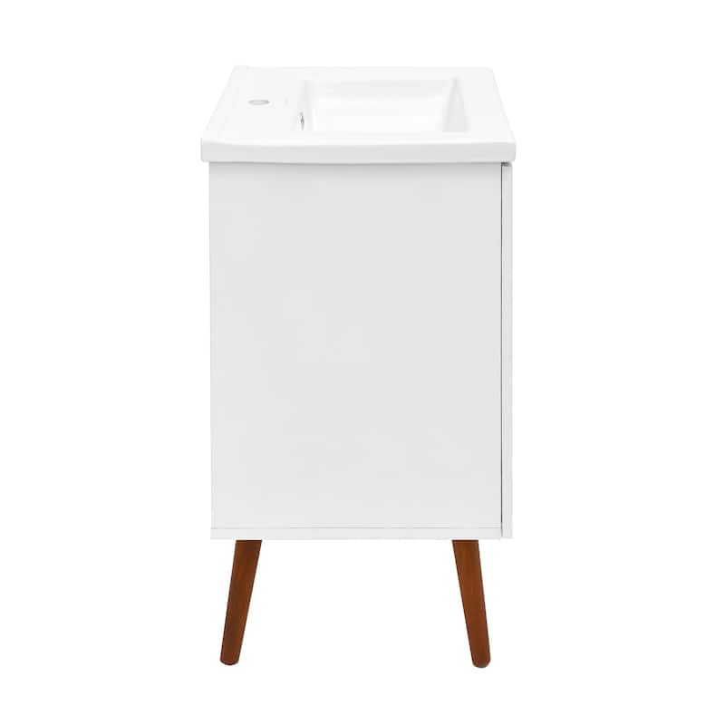Manoir Bathroom Vanity in White