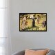 preview thumbnail 12 of 13, iCanvas "Study Of Washers At Eragny, c.1901" by Camille Pissarro Framed
