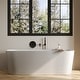 preview thumbnail 28 of 40, Wall Mounted Tub Faucet with Hand Shower Tub Filler Faucet Set