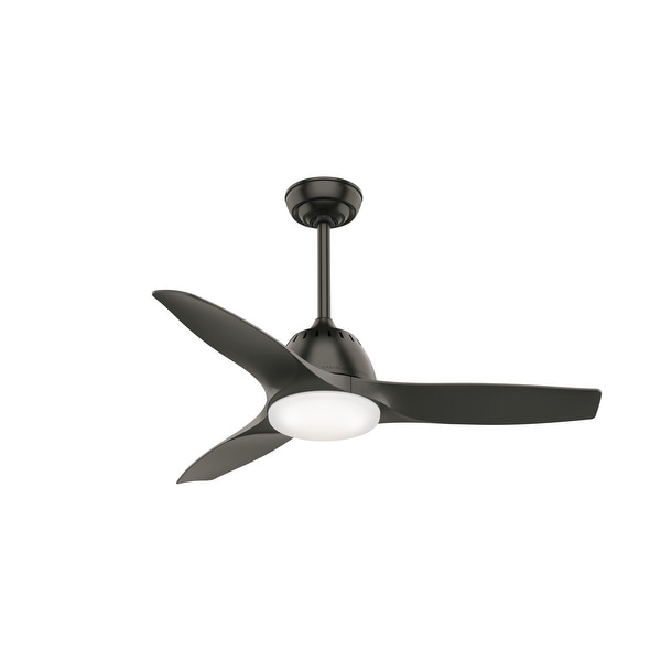 Casablanca 44" Wisp Ceiling Fan with LED Light Kit and Handheld Remote - Noble Bronze - Noble Bronze. Opens flyout.