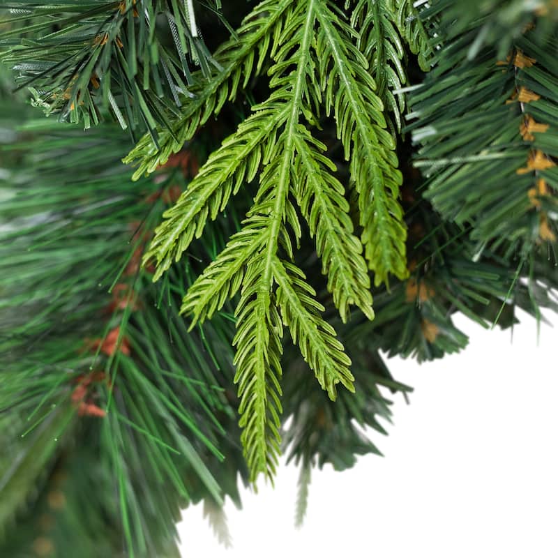 Cedar and Pine Artificial Christmas Wreath - 36" - Unlit