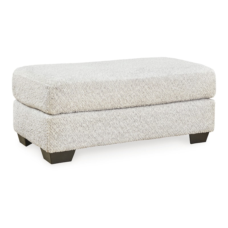 Signature Design by Ashley Brebryan White Ottoman