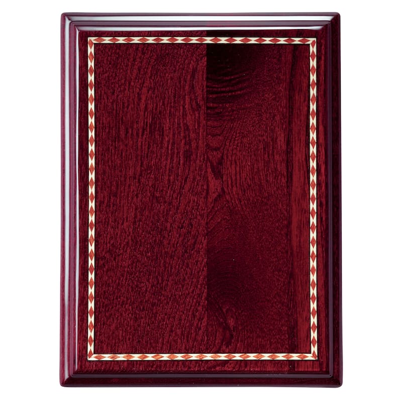 Howard Miller Commemorative Plaque IV Wall Clock - Rosewood