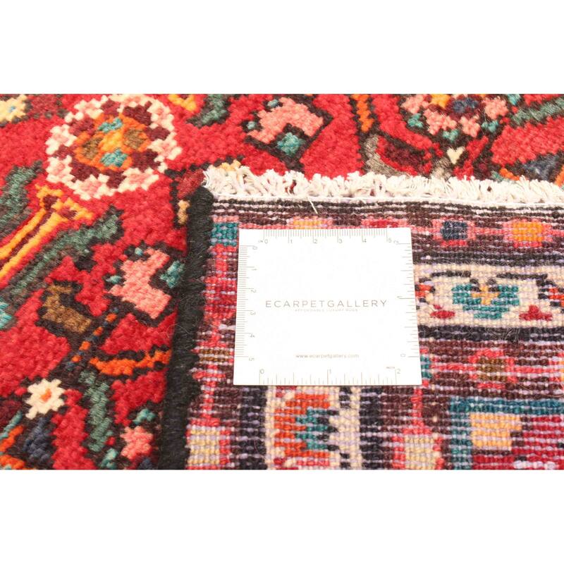 ECARPETGALLERY Hand-knotted Andelz Red Wool Rug - 2'10 x 7'1