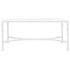 preview thumbnail 4 of 20, SAFAVIEH Couture Matilda Gold Leaf Glass Coffee Table