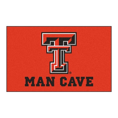 Texas Tech University Man Cave Rug - 5ft. x 8 ft. - 5' x 8'/Surplus