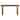Uttermost Kea Contemporary Console Table - 60"W x 33"H x 15"D