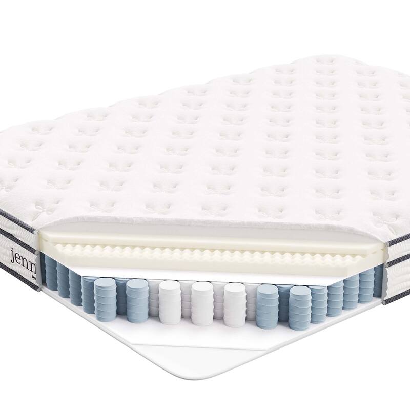 Jenna 6" Innerspring and Foam Mattress - N/A
