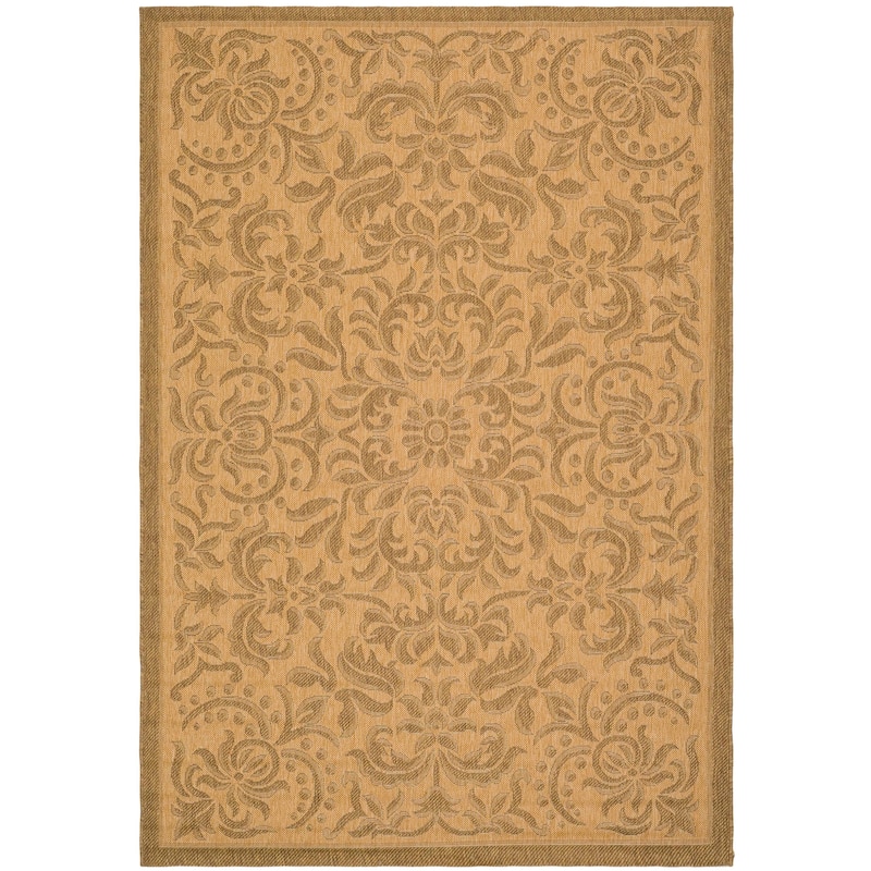 SAFAVIEH, Courtyard Orlanda Indoor/ Outdoor Waterproof Patio Backyard Rug