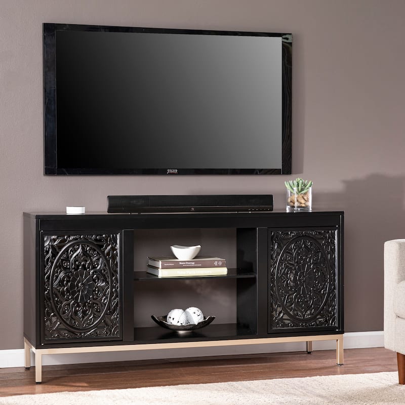 SEI Furniture Winsterly Media TV Stand w/ Storage for TV's up to 56"