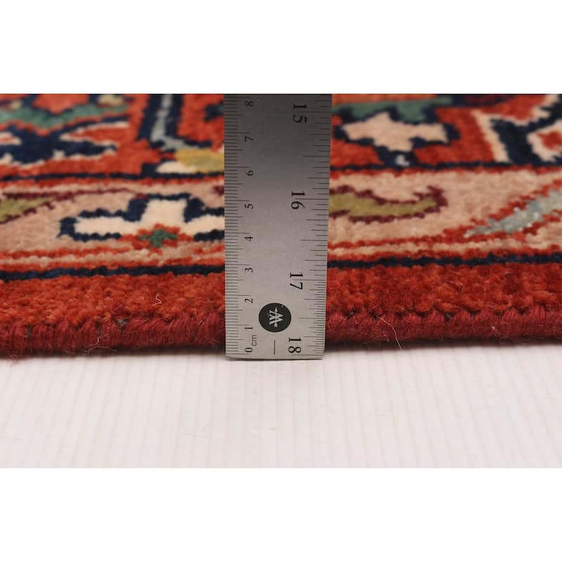 ECARPETGALLERY Hand-knotted Serapi Heritage Dark Copper Wool Rug - 10'0 x 13'10