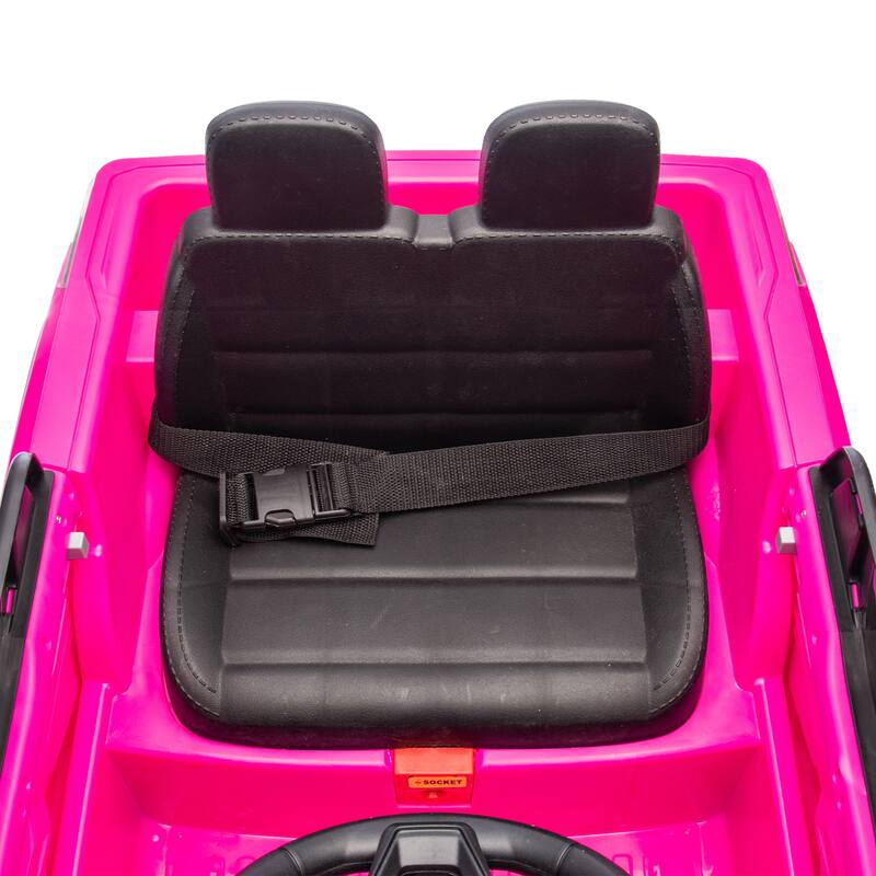 24V Licensed Chevrolet Silverado EV Ride-On Car for Kids with Slow Start, LED Lights, Bluetooth, USB, MP3, and Remote Control