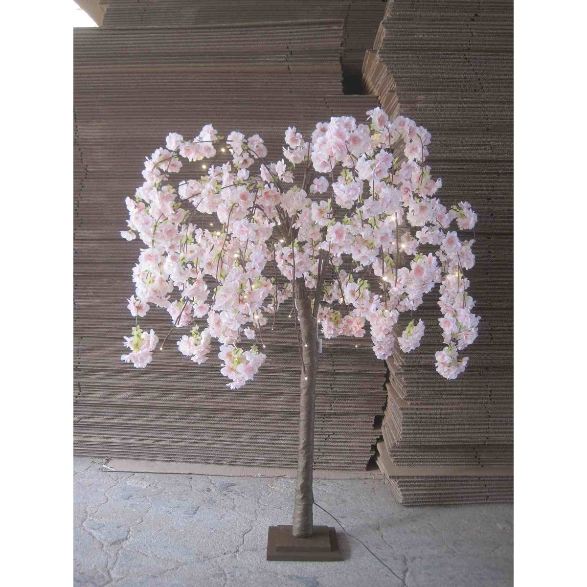 Muligt træk uld over øjnene Værdiløs Small Pink Cherry Blossom Tree With 66 Warm White Led - On Sale - - 33327603