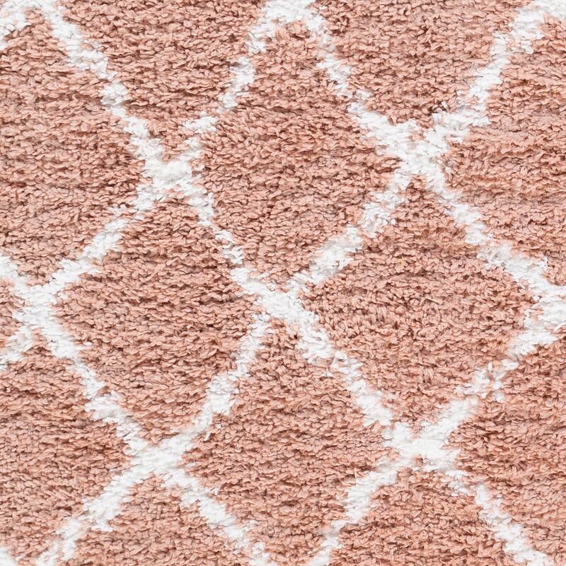 Artistic Weavers Racine Bohemian Diamond Shag Area Rug