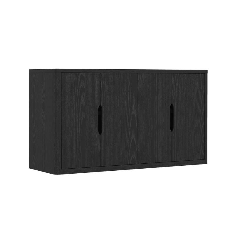 Manhattan Comfort Rivington Modern 4 Shelf Sideboard