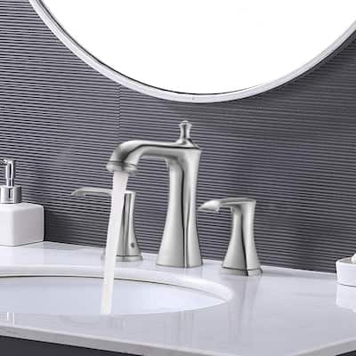 BATHLET 2 Handles 3 Holes Bathroom Sink Faucet