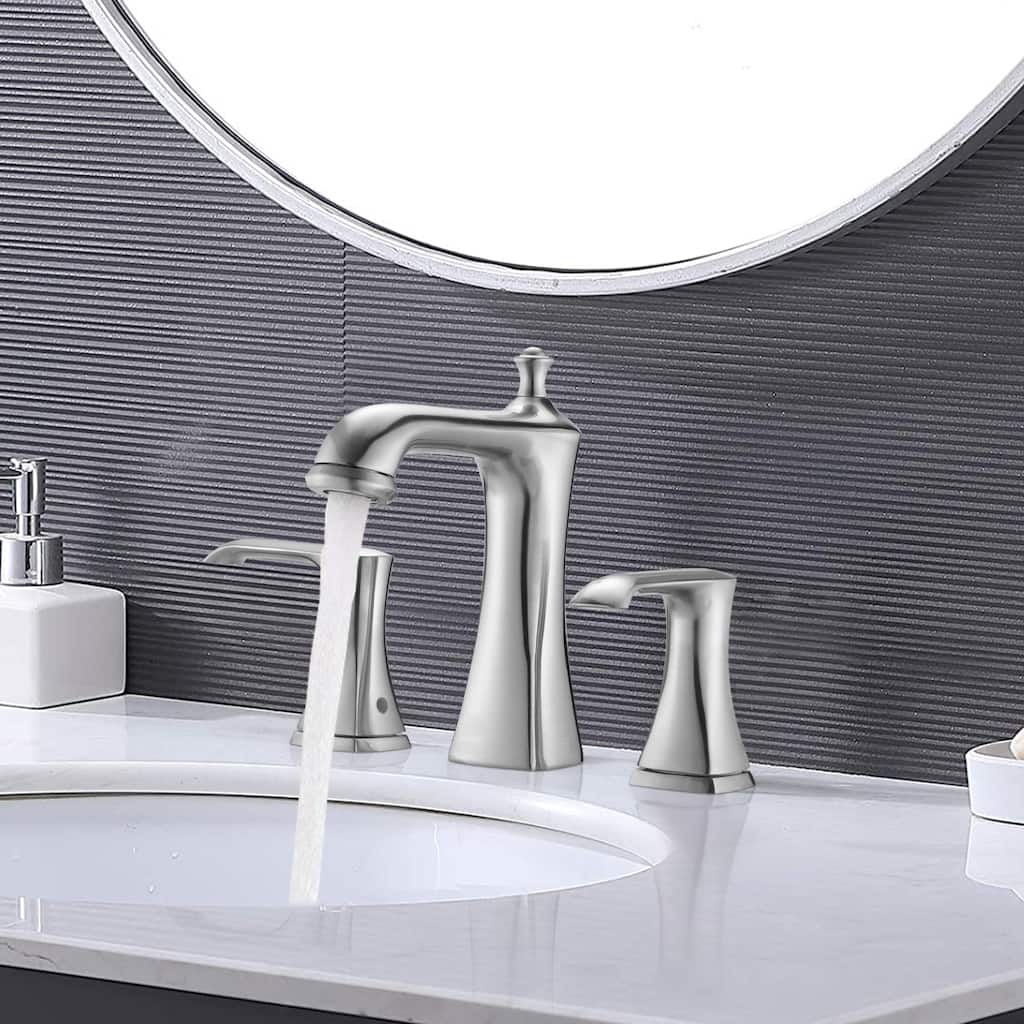 BATHLET 2 Handles 3 Holes Bathroom Sink Faucet