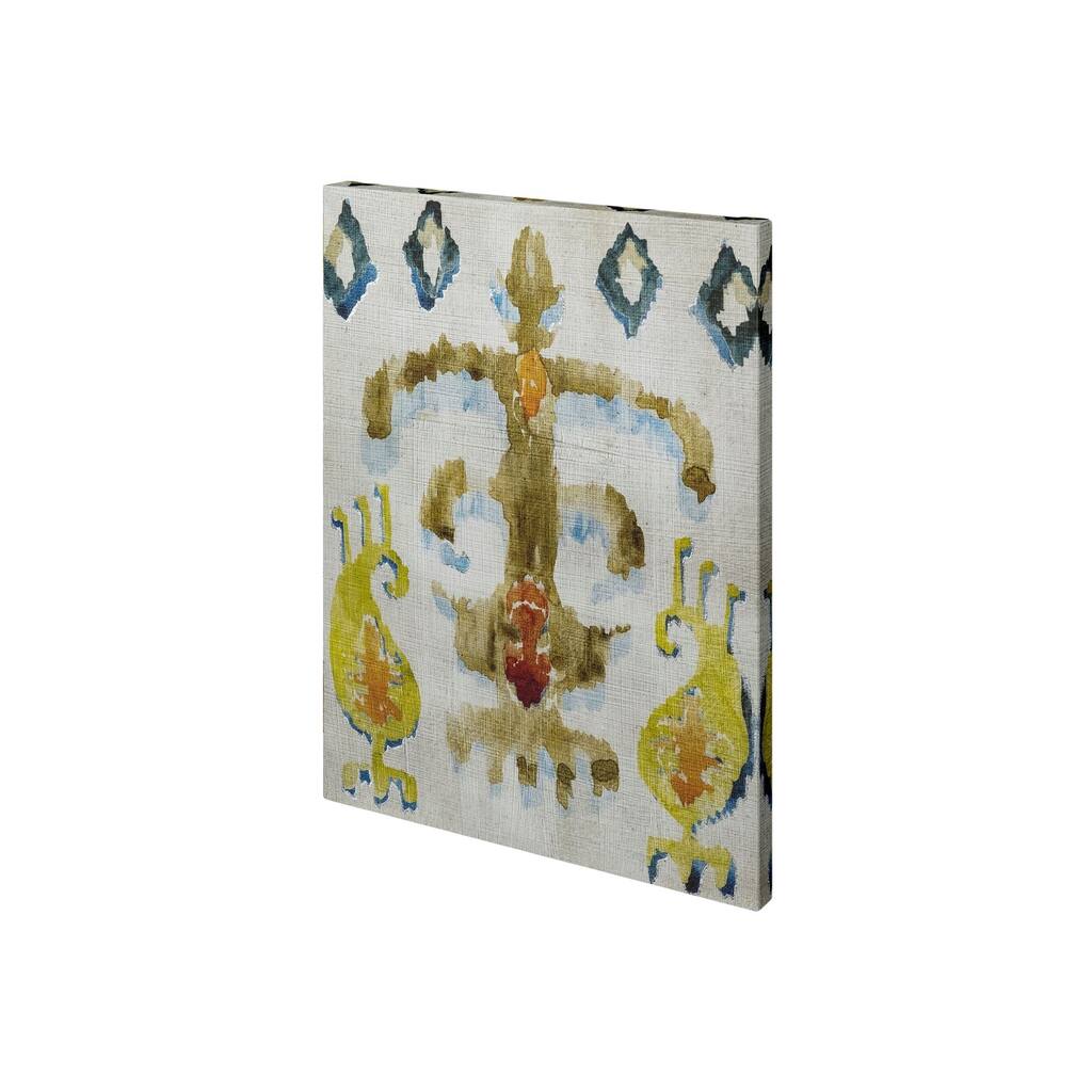 Bohemian Ikat III (28 x 35) Canvas Art Print