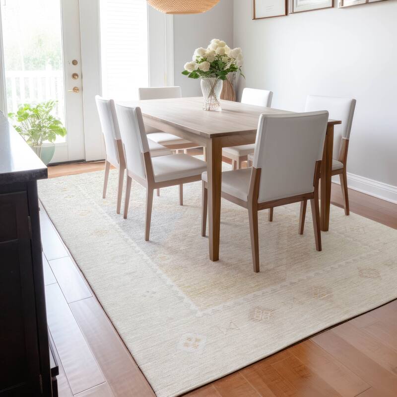 Premium Washable Super Soft Boho Tribal Mayfield Rug