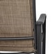 preview thumbnail 9 of 16, NUU GARDEN 5-piece Brown/ Black Metal Outdoor Patio Dining Set