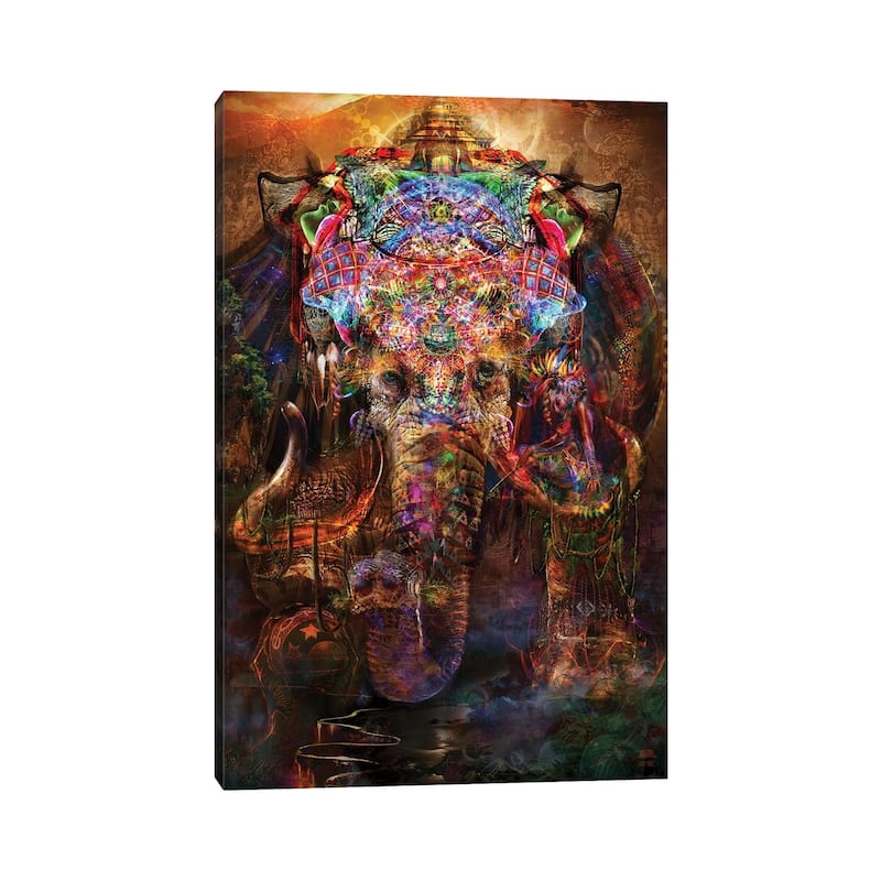 iCanvas "Ganesha" by Jumbie Canvas Print