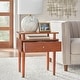 preview thumbnail 5 of 16, Simple Living Margo Mid-Century One Drawer Side Table