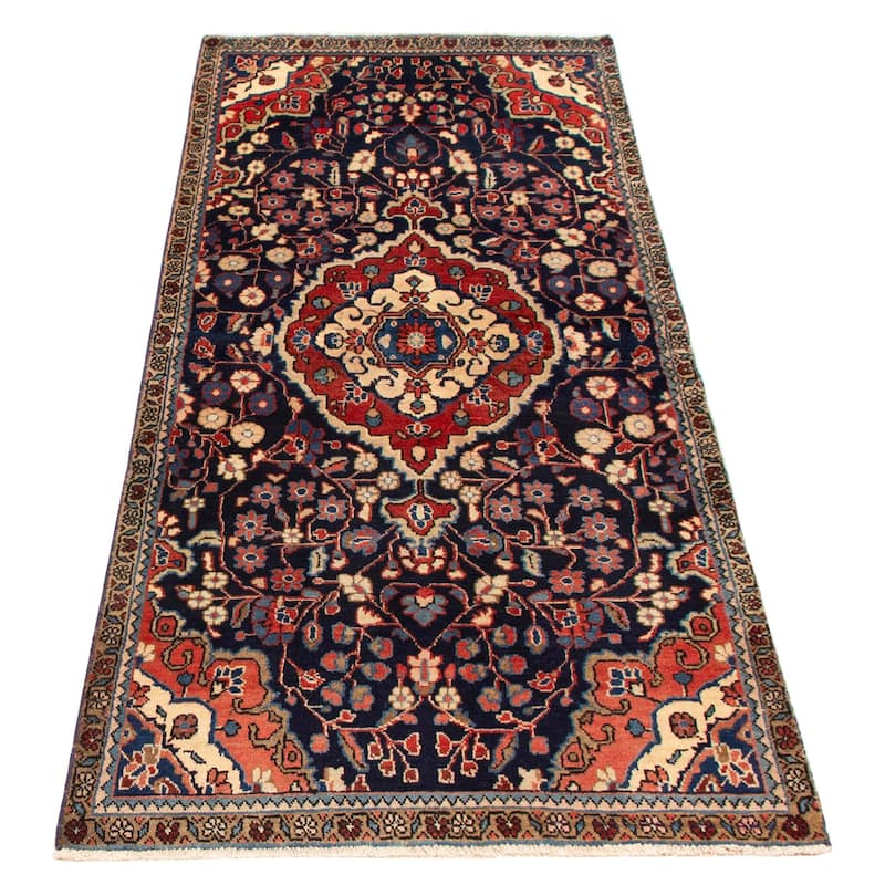 Anadol Navy Rug 3'6" x 8'10" - 3'6 x 8'10