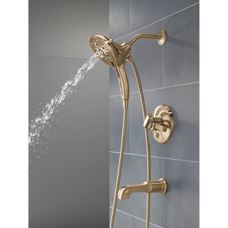 Delta T17489 Tetra Monitor 17 Series Tub and Shower Trim Package with