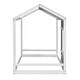 preview thumbnail 23 of 24, House Design Twin Wood Bed Frame,Twin Size House Platform Bed