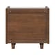 preview thumbnail 15 of 19, Christopher Knight Home - Zessia Retro 19" Wood Nightstand with Woven Drawer and Open Shelf