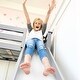 preview thumbnail 6 of 13, Max and Lily Twin over Twin Low Bunk with Slide and Curtains