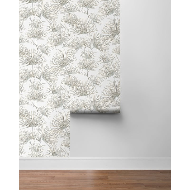 NextWall Pine Needle Peel and Stick Wallpaper
