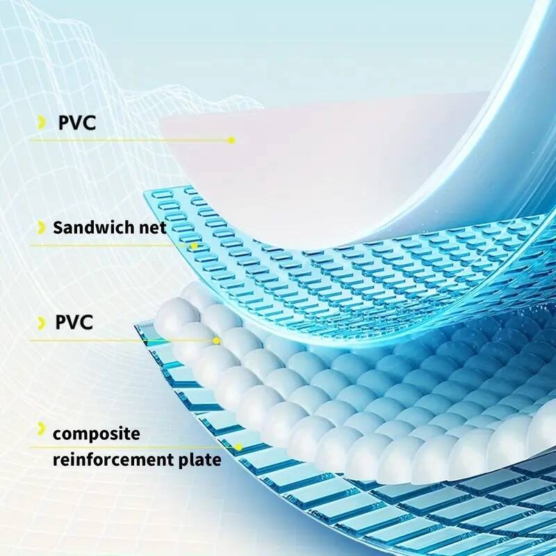 3.0PVC inflatable folding swimming pool