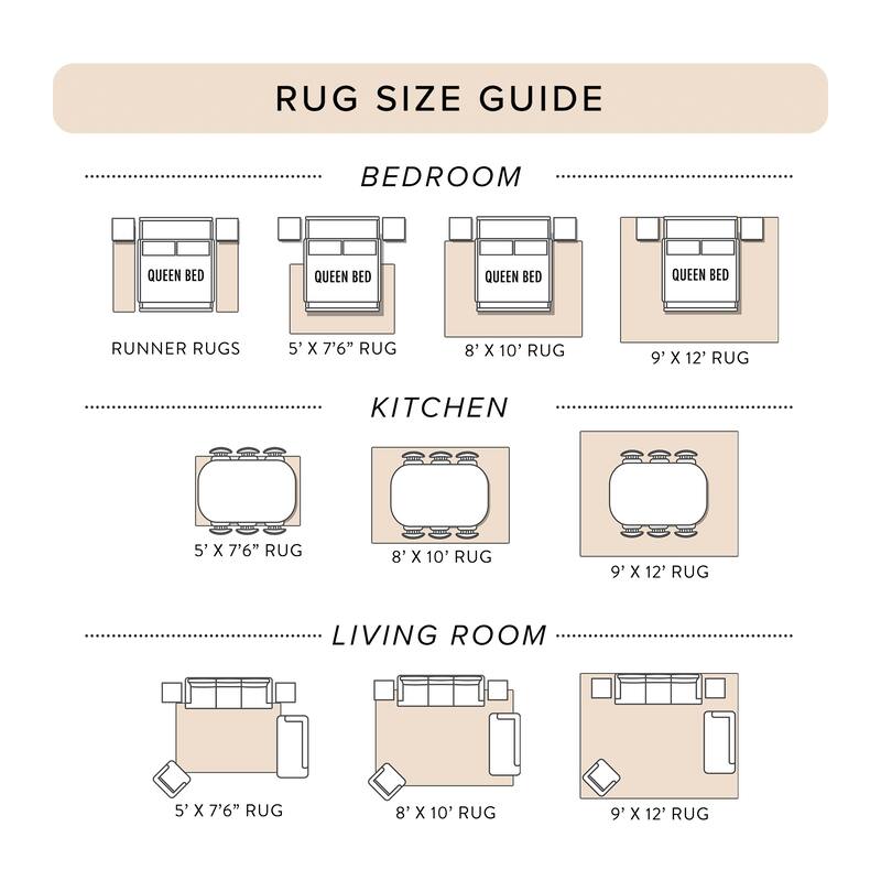 Machine Washable Indoor/ Outdoor Casual Ombre Chantille Rug