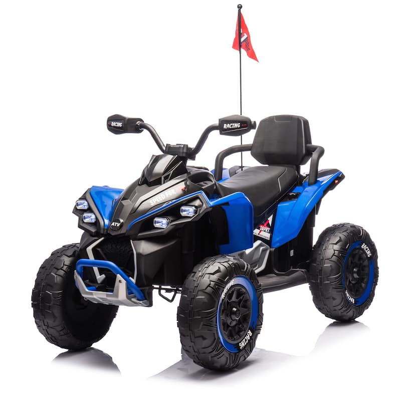 24V Kids Ride On Electric W/parents Control,Four-wheel shock absorber,English storytelling function,For Kids Aged 3-12